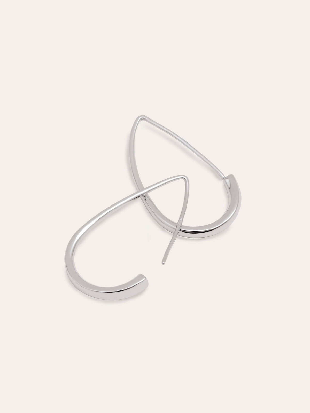 Imagen detalle de Pendientes Gota Arch Acero