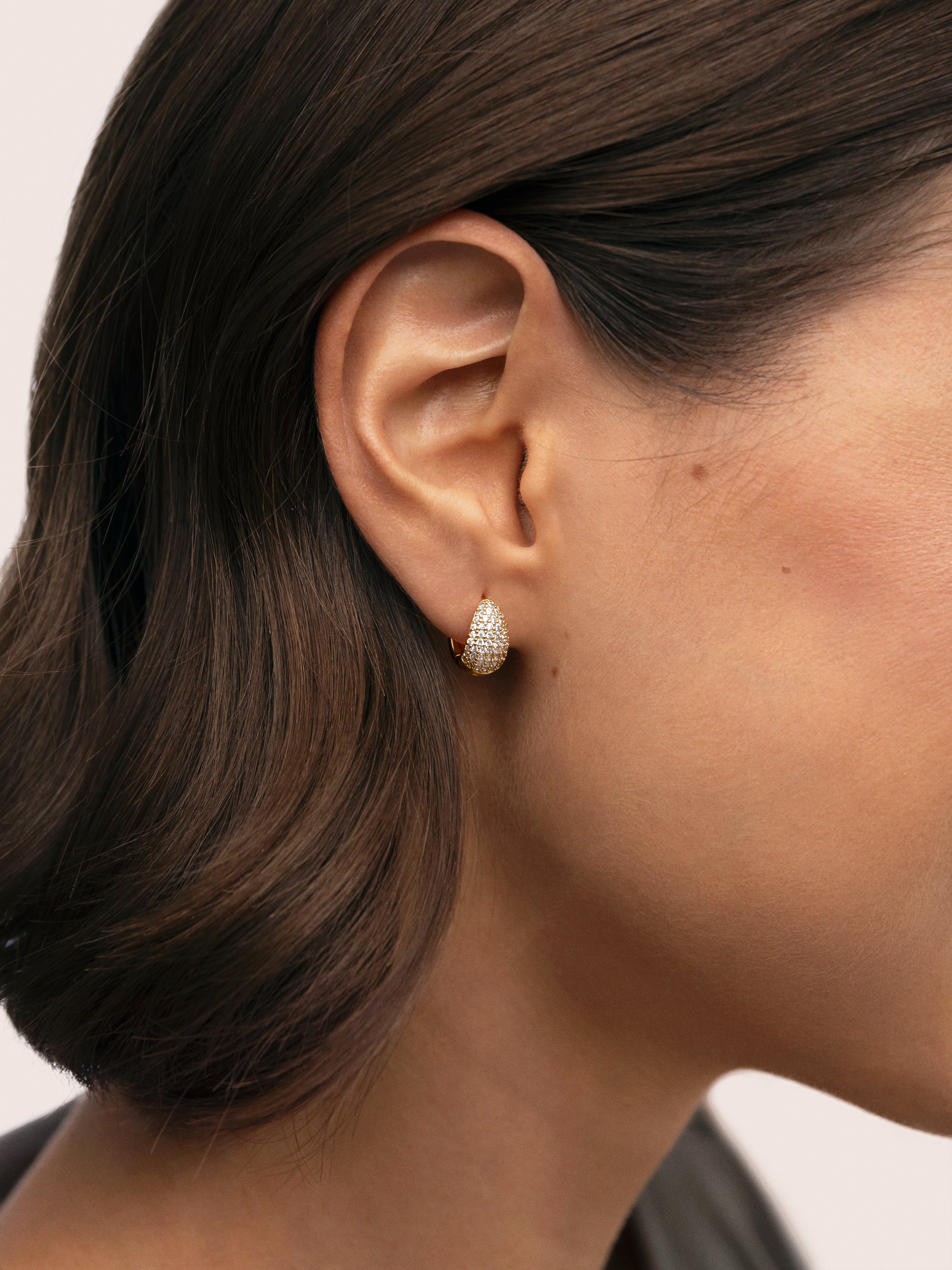Scarlett Drop Gold Earrings