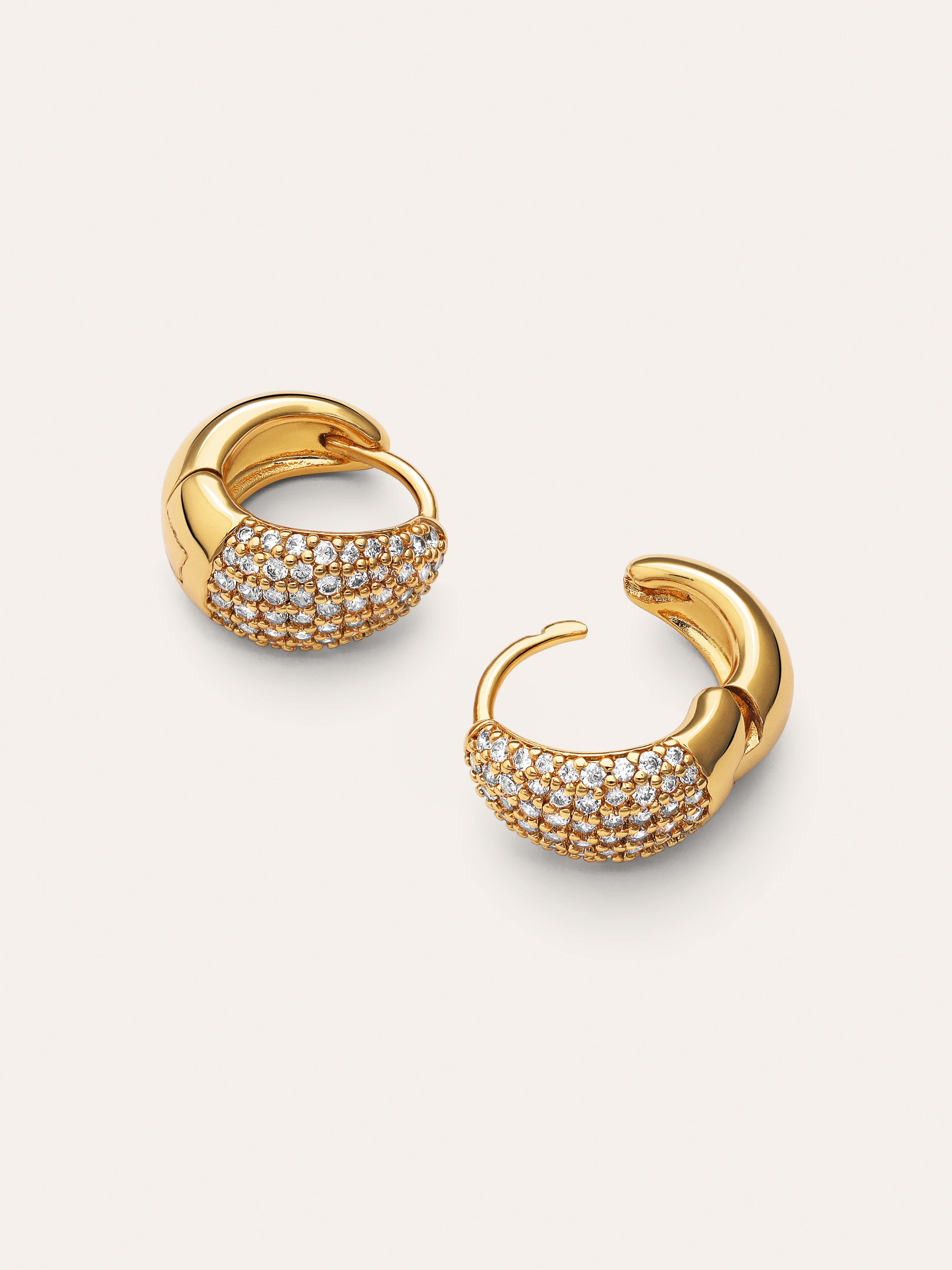 Scarlett Drop Gold Earrings