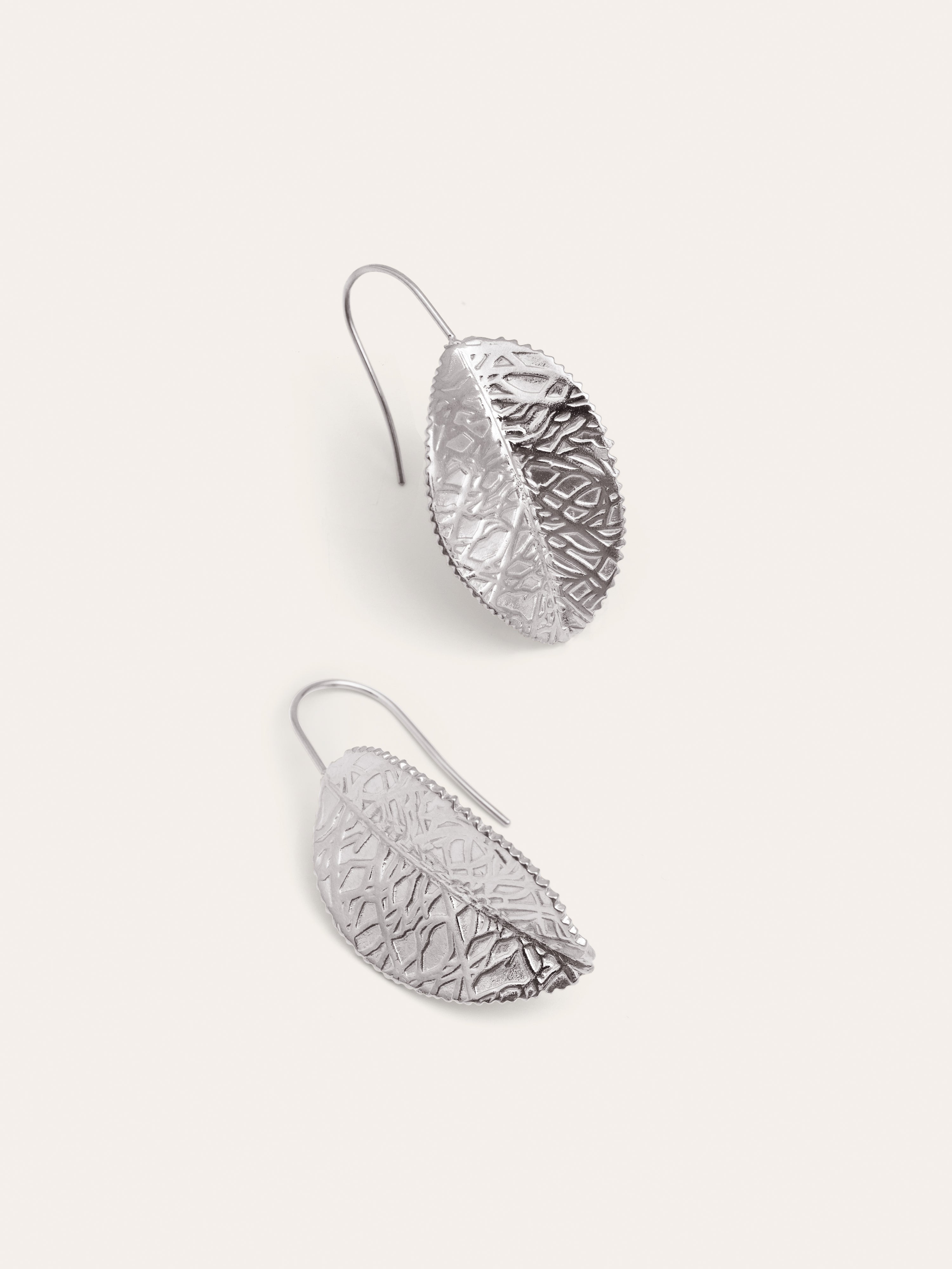 Leaf Stainless Steel Earrings