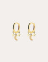 Midnight Sky Gold-Plated Earrings