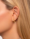 Midnight Sky Gold-Plated Earrings - vista 4