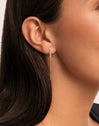 Pendientes Orbit Baño Oro