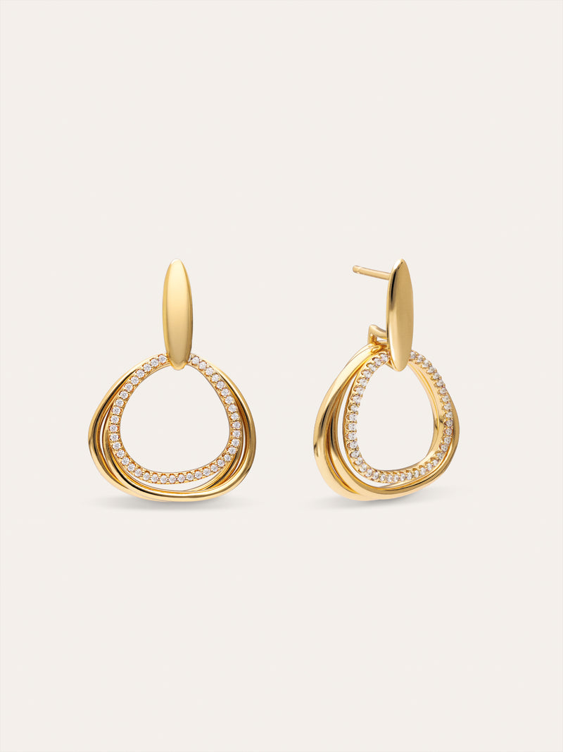 Pendientes Oria Baño Oro