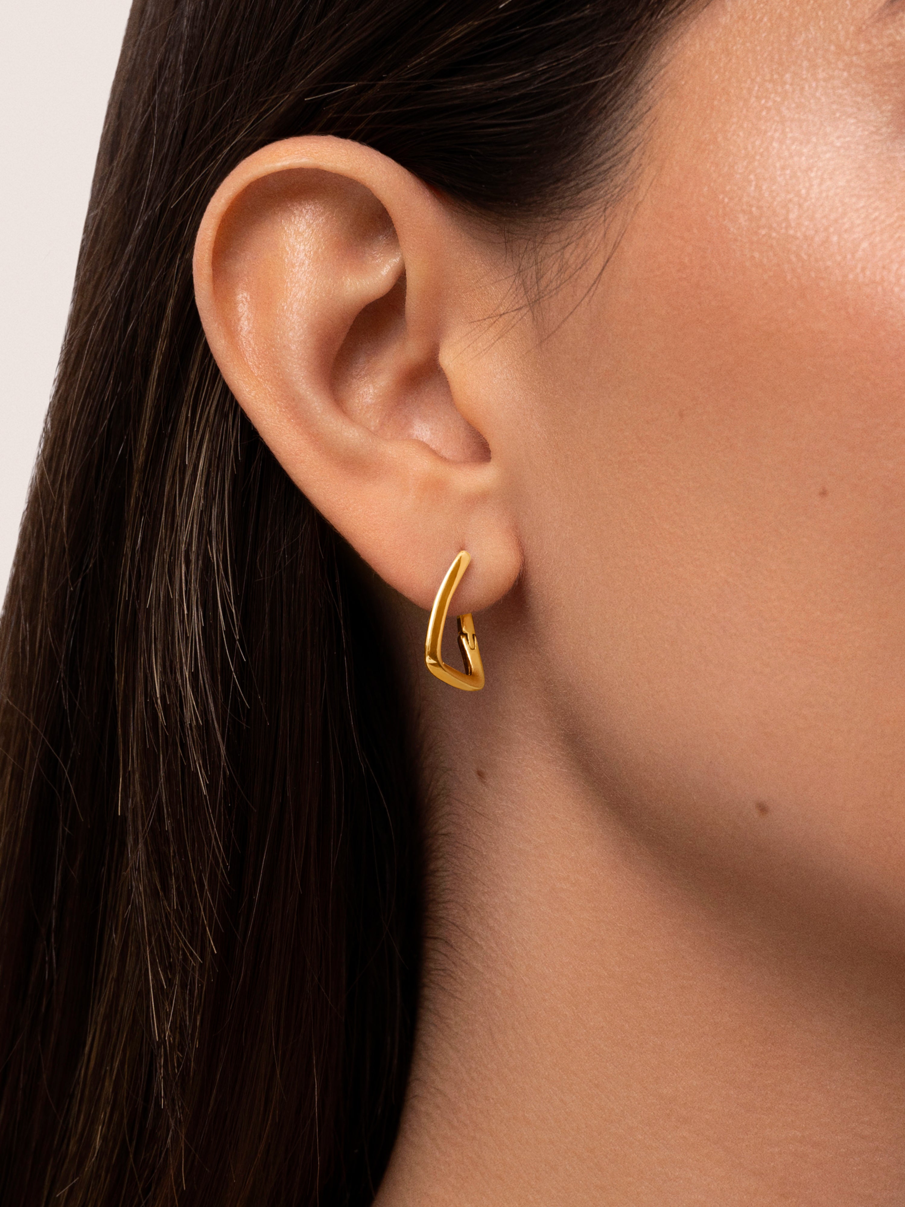  Prisma Gold Earrings