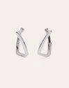 Pendientes Prisma Plata