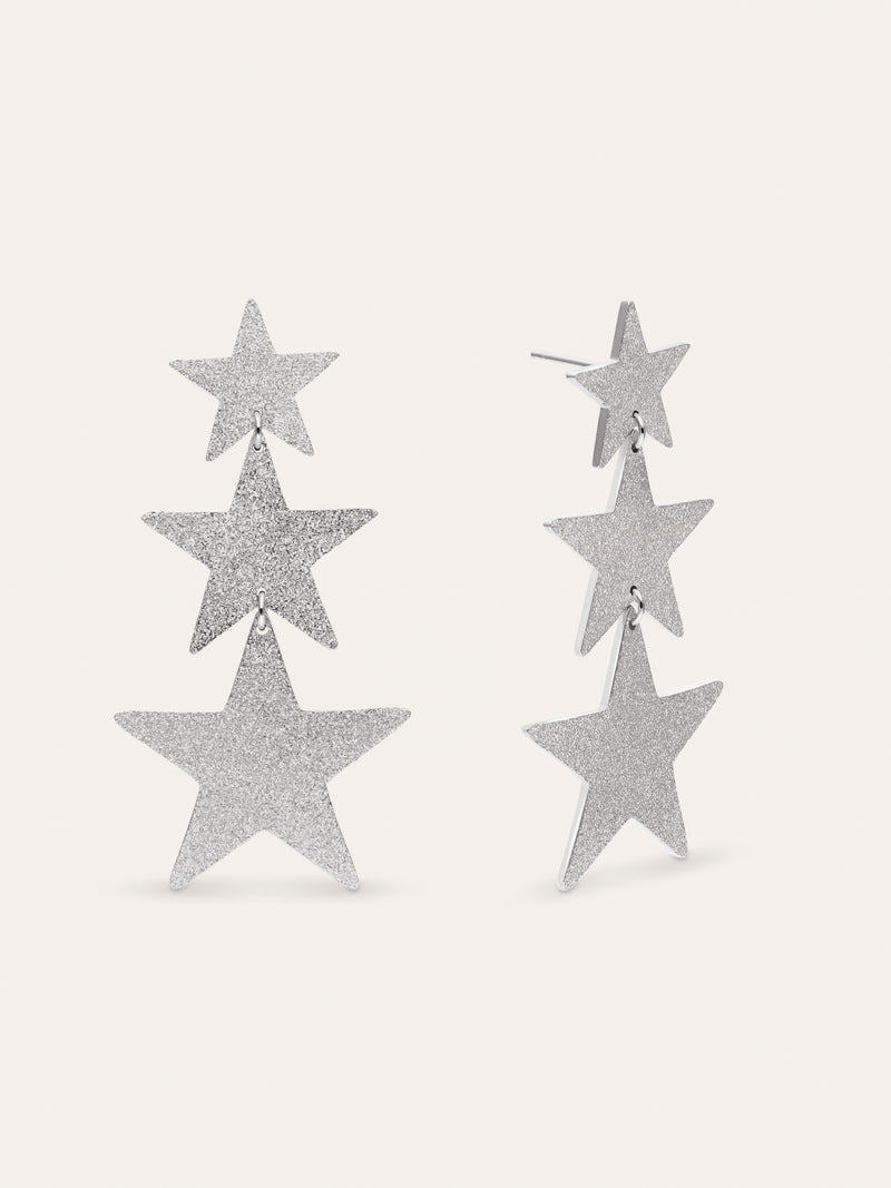 Shinning Stars Ohrringe Stahl