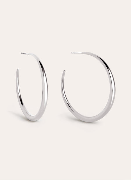 Slay Sterling Steel Earrings