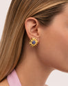 Pendientes Sole Catalina Acero Baño Oro