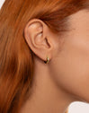 Spark Color Gold Earrings