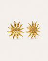 Ohrringe Sunna Edelstahl mit 18kt Goldbeschichtung