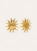Ohrringe Sunna Edelstahl mit 18kt Goldbeschichtung