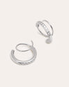 Pendientes Swirl Acero