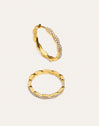 Tressia Spark Gold Earrings