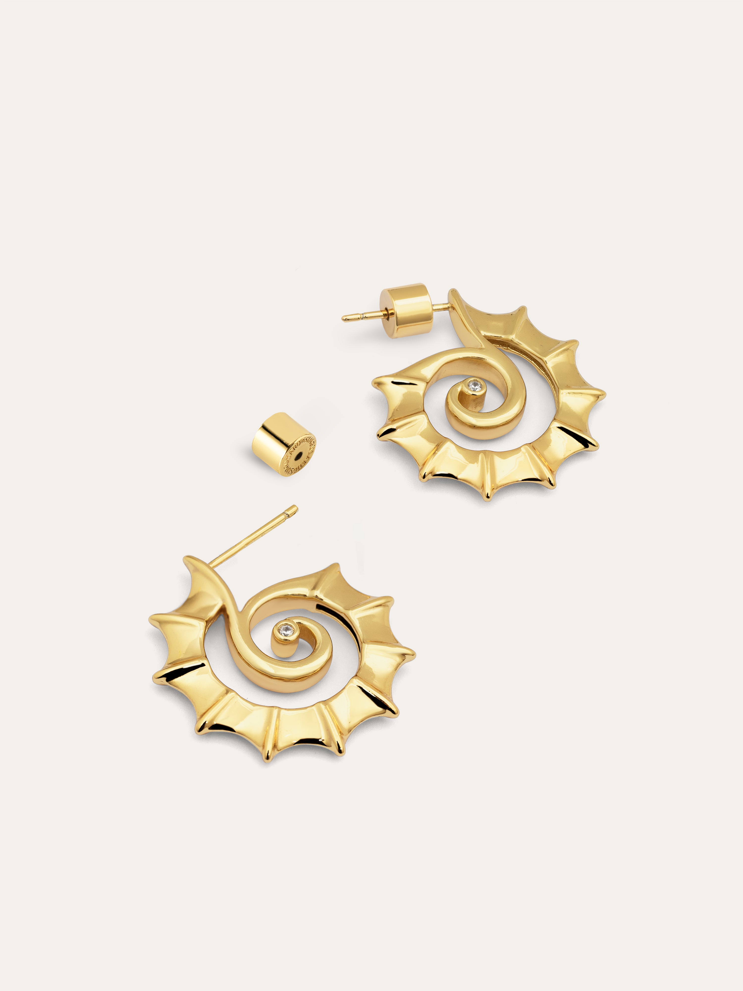 Tulum Gold Earrings 