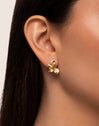 Zinnia Gold Earrings