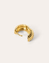 Dune Gold Hoop Single  Earring