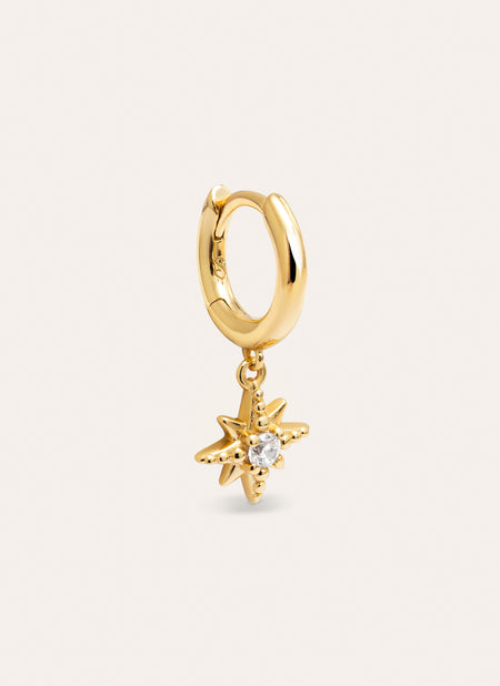 Stella Gold Hoop Single Earring 