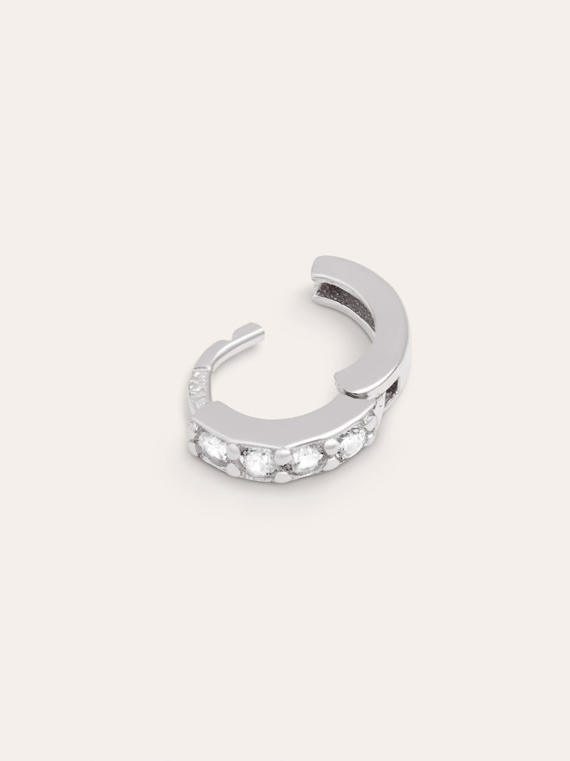 Cleo S Einzelner Ohrring Silber