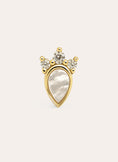 Crown Gold Earring