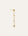 Drop Bomb Gold Single Earring