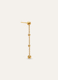 Drop Bomb Gold Single Earring