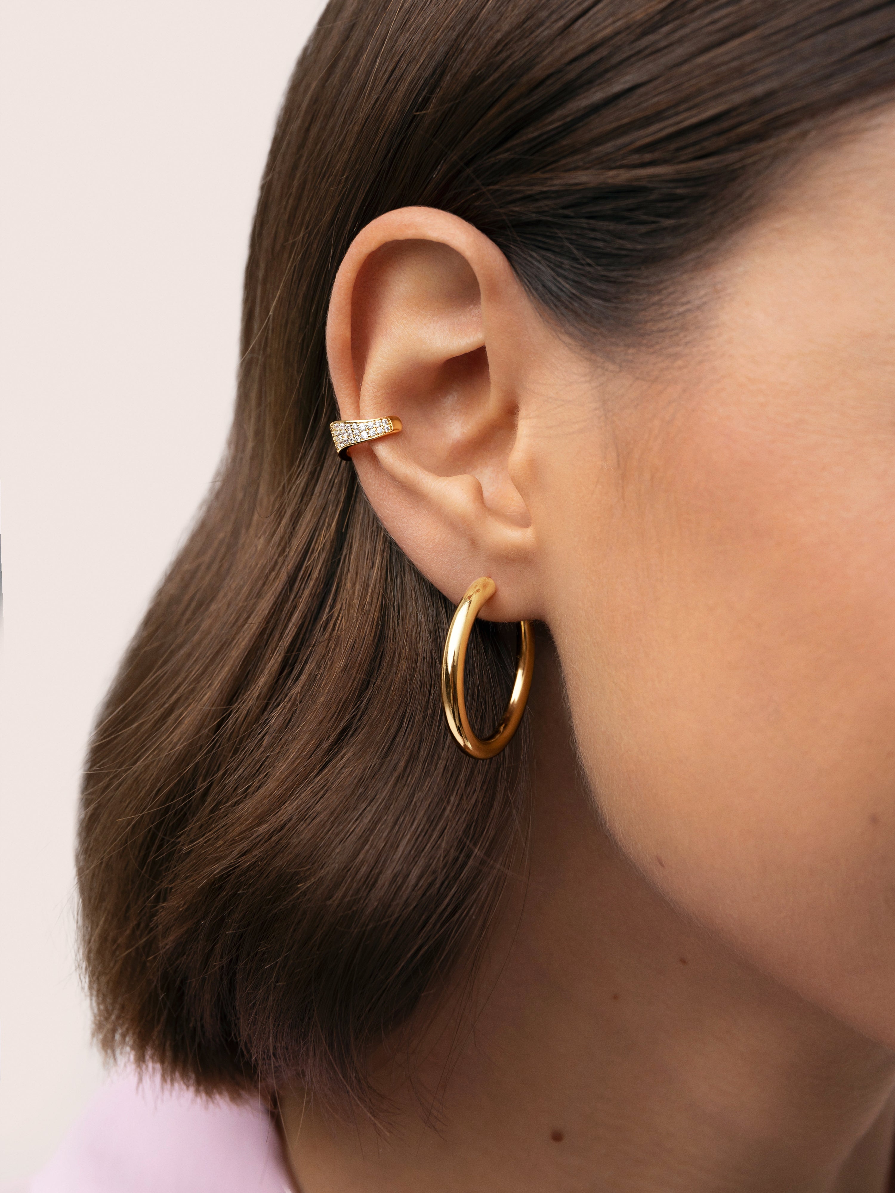 Scarlett Ear Cuff Gold Single Earring