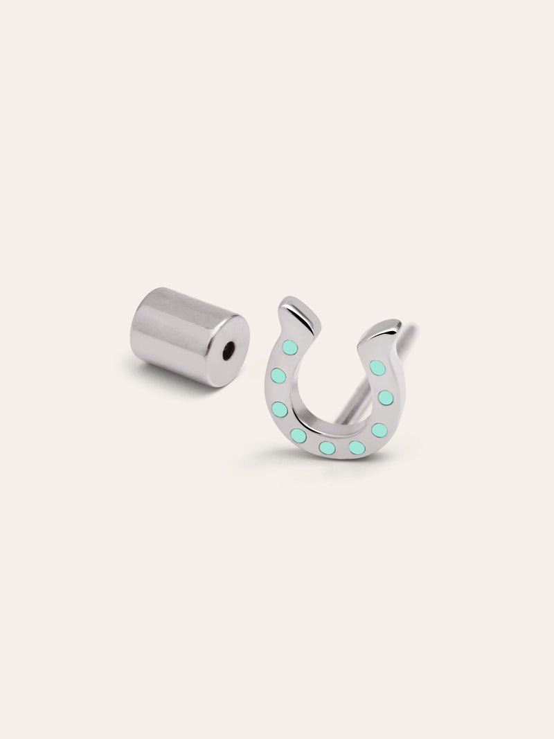 Boucle D’oreille à L’unité Fer à Cheval