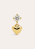 Lover Gold Single Earring