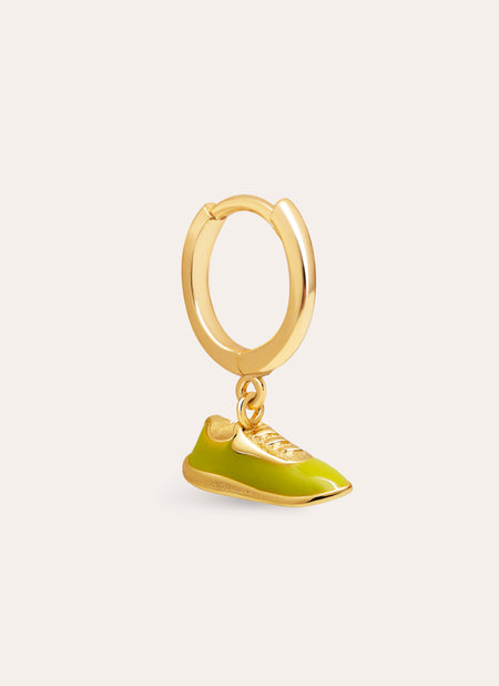 Running Gold Single Earring