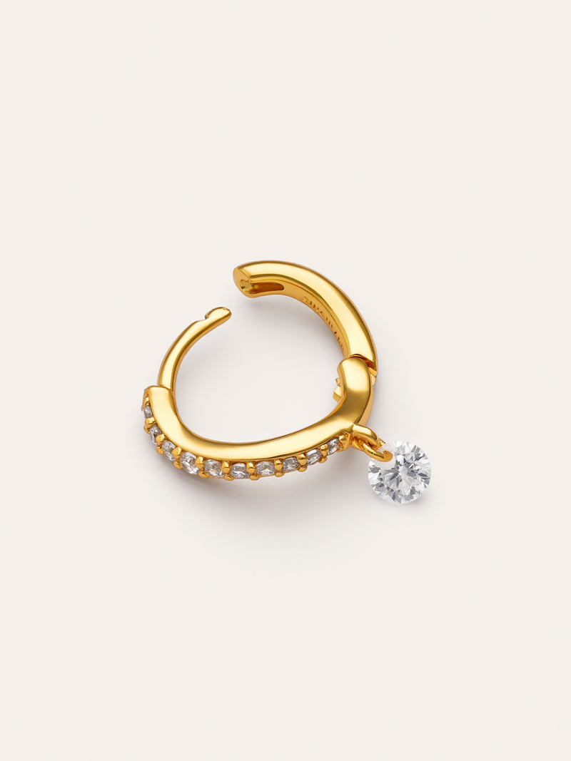 Victoria Single Earring Gold-Plated