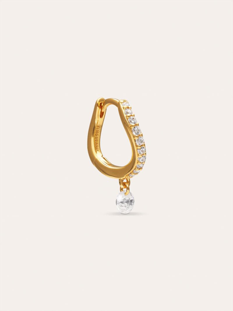 Victoria Single Earring Gold-Plated