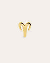 Zodiac Gold Single Earring