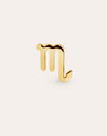 Zodiac Gold Single Earring