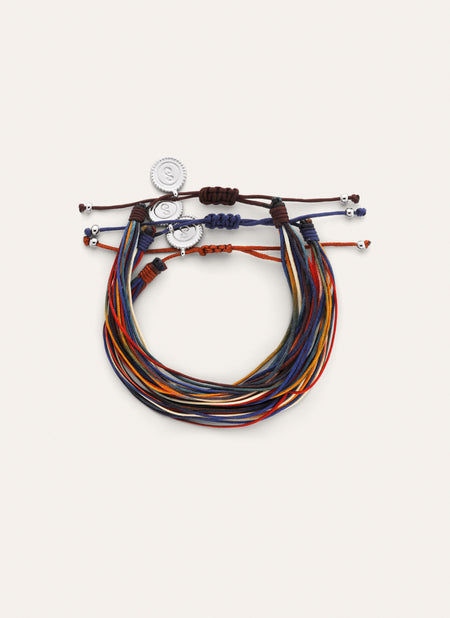 3 Bruma Rainbow Stainless Steel Pack 3 Bracelet