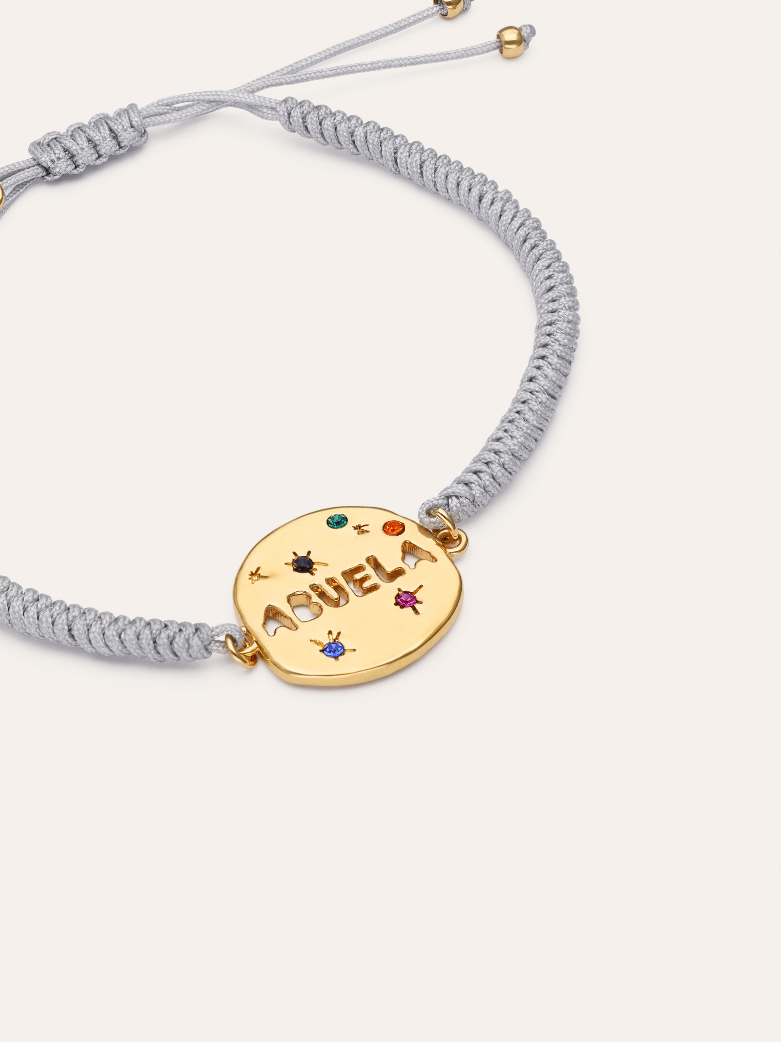 Pulsera Abuela Colors Baño Oro