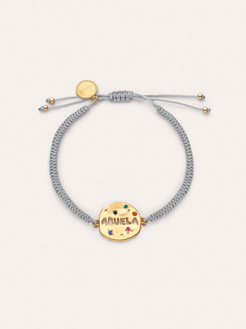 Pulsera Abuela Colors Baño Oro