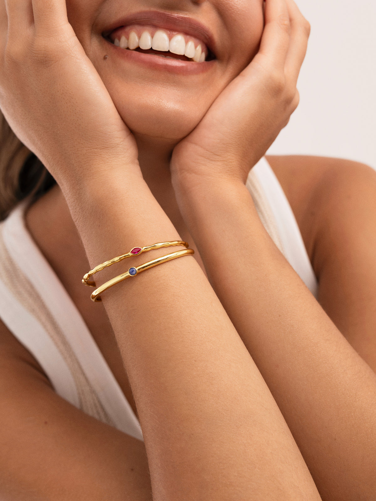 Brazalete Alma Rosé Baño Oro - vista 4