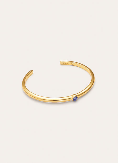 Bracelete Alma Cianita Banhado a Ouro