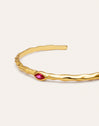 Imagen detalle de Brazalete Alma Rosé Baño Oro