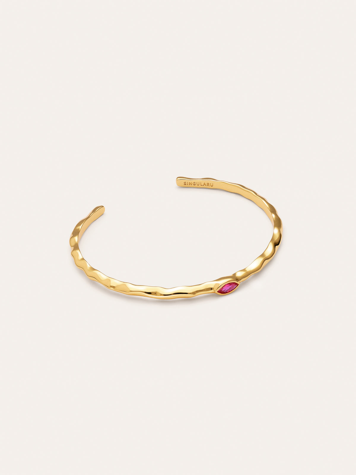 Brazalete Alma Rosé Baño Oro