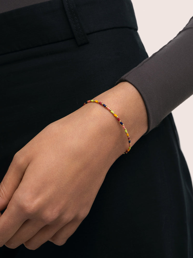 Áura Colors Armband Stahl, vergoldet