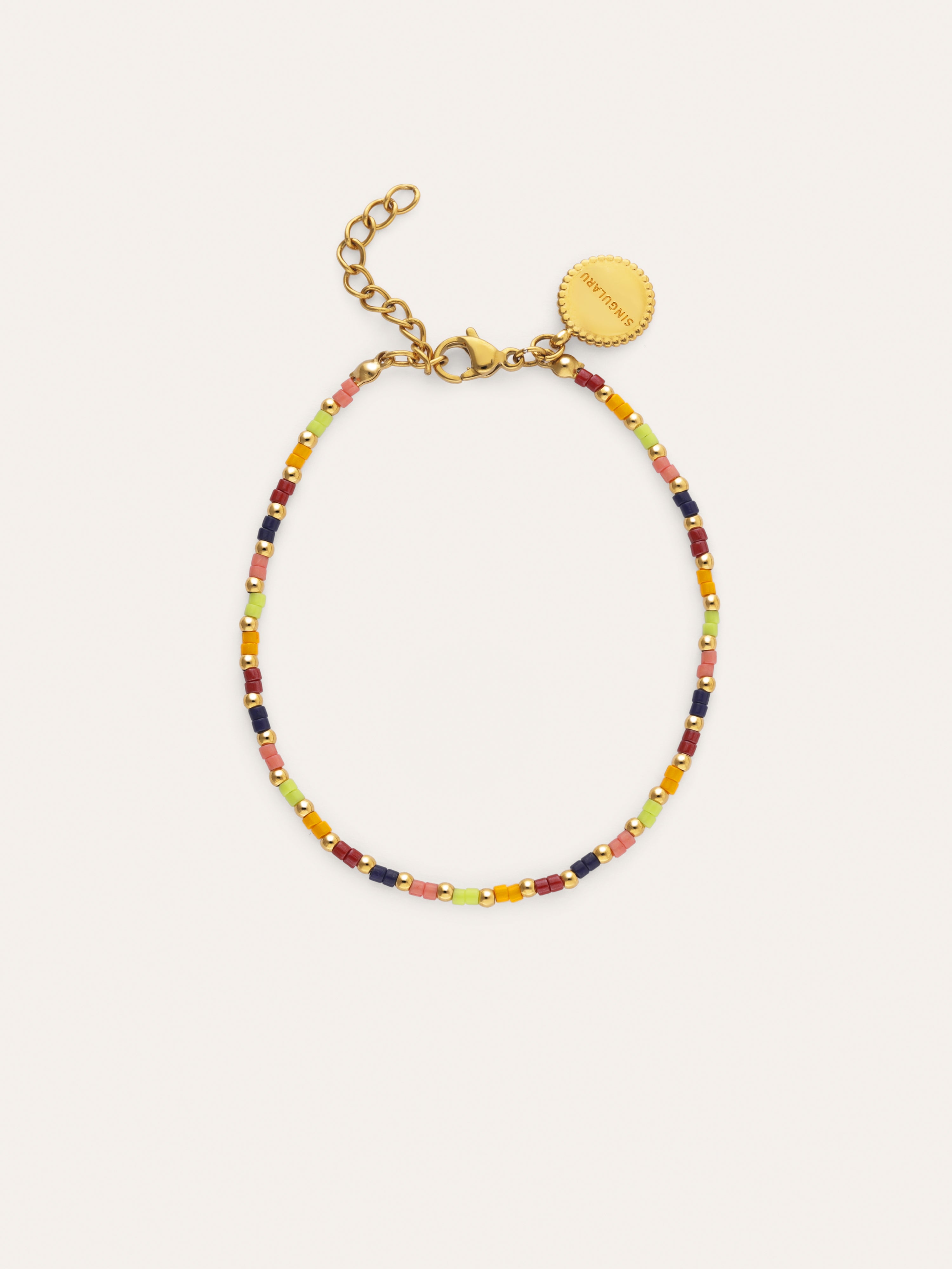 Áura Colors Armband Stahl, vergoldet