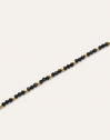 Bracelet Black Noite Acier Plaqué Or