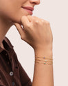 Bracelet Pierre de Naissance Plaqué Or