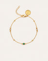 Bracelet Pierre de Naissance Plaqué Or