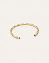 Bracciale Rigido Cane Cianite Placcato Oro