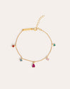 Cascade Colors Gold Bracelet 