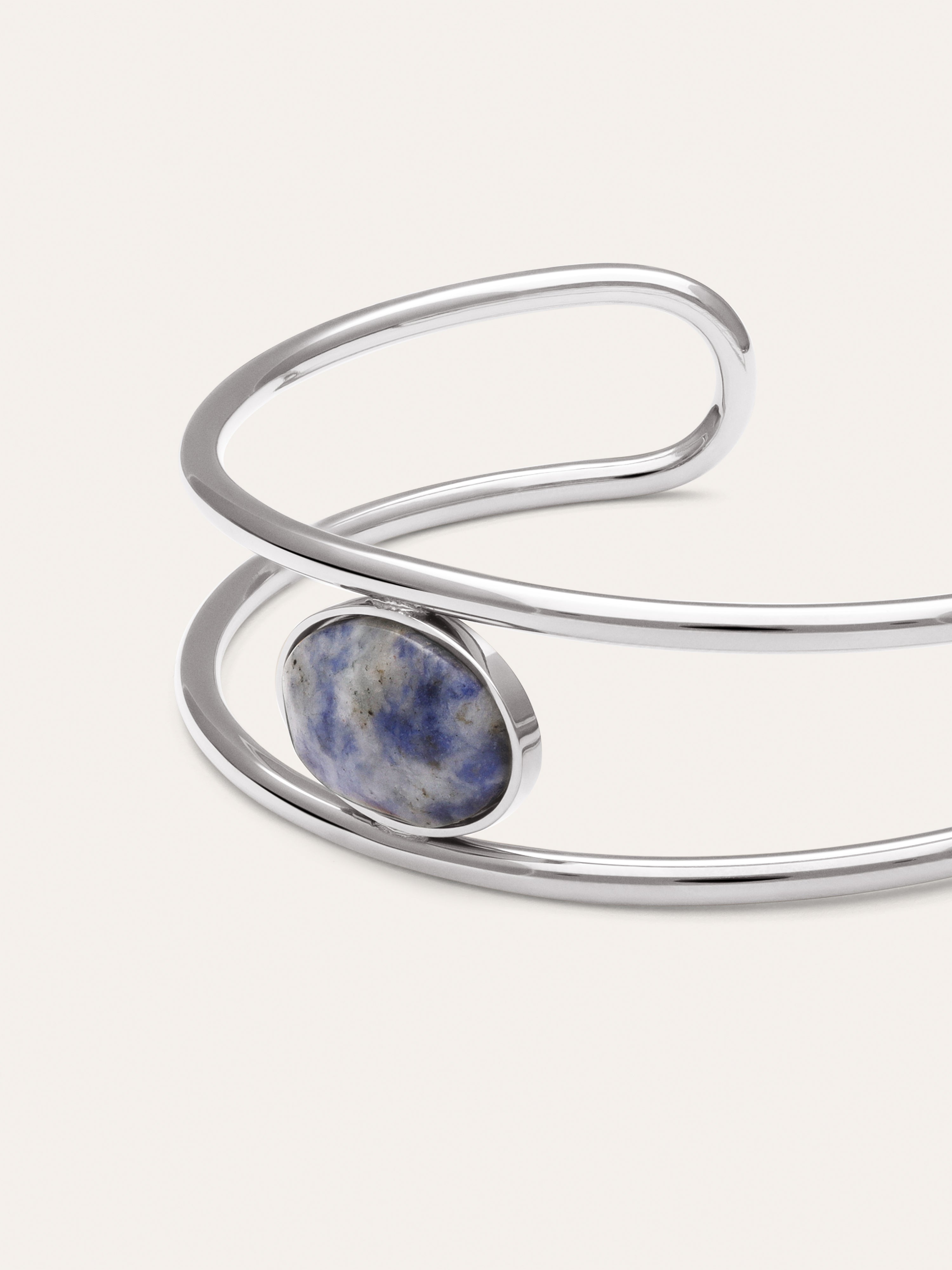 Bracelet Cyanite Acier