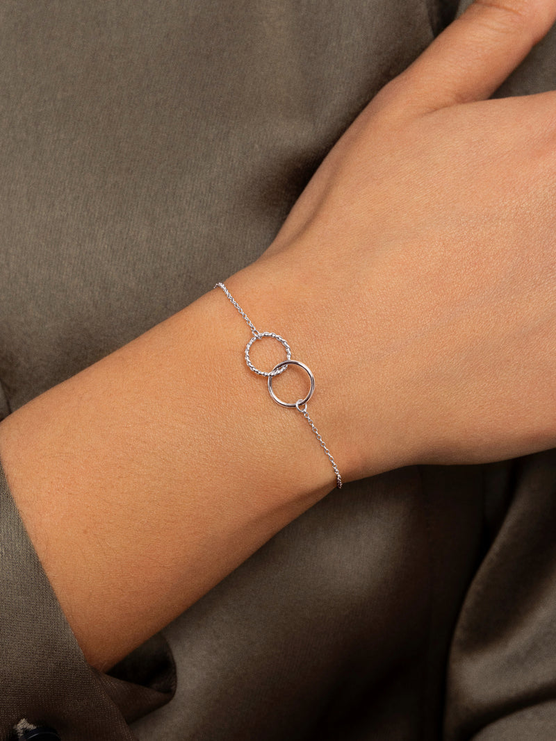 Bracciale Circles Twist Acciaio